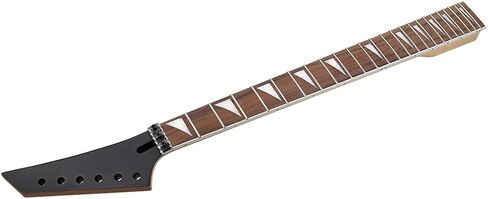 Electric Guitar Neck 24 Fret 25.5 Inch Maple Fingerboard Locking Nut Replacement for Jackson Style in Saudi Arabia