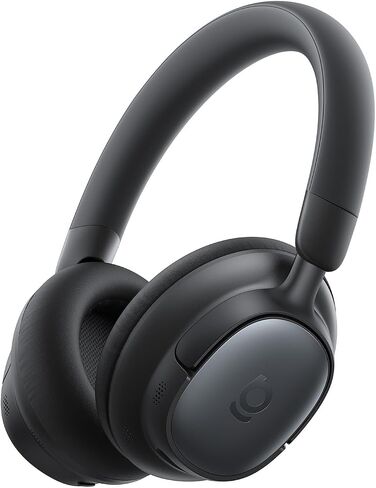 Baseus Bowie MH1 Adaptive Active Noise Cancelling Headphones, Real-Time Adaptive Hybrid ANC, SuperBass 2.0, LDAC Hi-Res Sound, 80H Playtime, Comfortable Fit, Clear Calls, Bluetooth 6.0 -Cosmic Black in Saudi Arabia