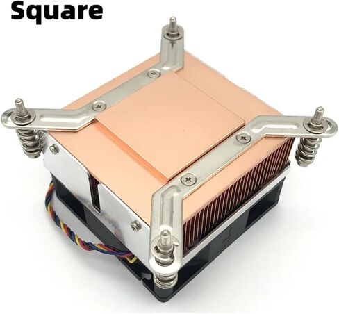 LGA2011-2U3CC 2U مبرد الخادم 110 وات LGA 2011 المبرد بالوعة الحرارة LGA2011 (مربع) in Kuwait
