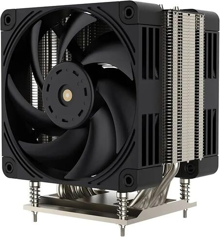 LGA1700-R25 4U مبرد 6 أنابيب حرارية لـ LGA 1700 بالوعة الحرارة 300 وات مشعاع مزدوج مروحة تبريد LGA1700 in Saudi Arabia