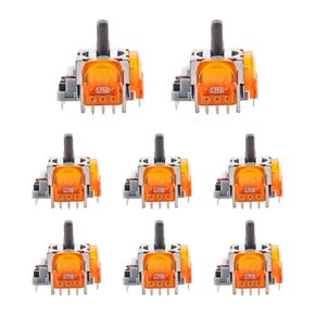 HGamyox 8Pcs TMR Effect Joysticks Replacement for DualSense PS5 Controller, 3D Analog Stick Sensor Module for PlayStation 5 Repair Parts Accessories in Saudi Arabia