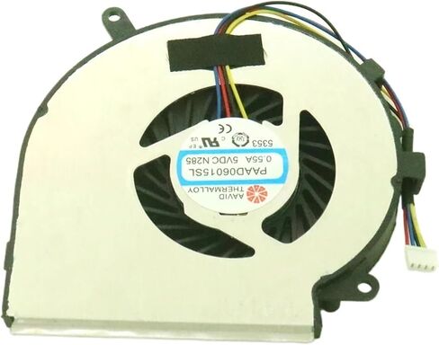 مروحة PAAD06015SL DC5V 0.55A 3Pin لـ GE62 GE72 PE60 PE70 GL62 GE62MVR GE72MVR 7RG MS-16JC 16J9 MS-179C CPU GPU مروحة تبريد (مروحة GPU 4Pin) in Saudi Arabia