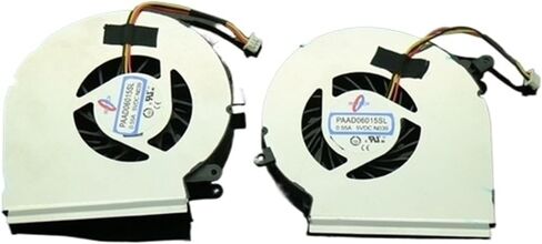 مروحة PAAD06015SL DC5V 0.55A 3Pin لـ GE62 GE72 PE60 PE70 GL62 GE62MVR GE72MVR 7RG MS-16JC 16J9 MS-179C CPU GPU مروحة تبريد (مروحة GPU 4Pin) in Saudi Arabia