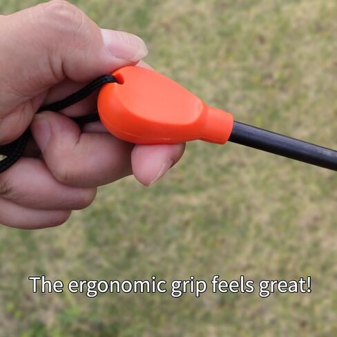 Survival Fire Starter, Ergonomically Designed Waterproof and Windproof Ferro Rod with Striker in Kuwait