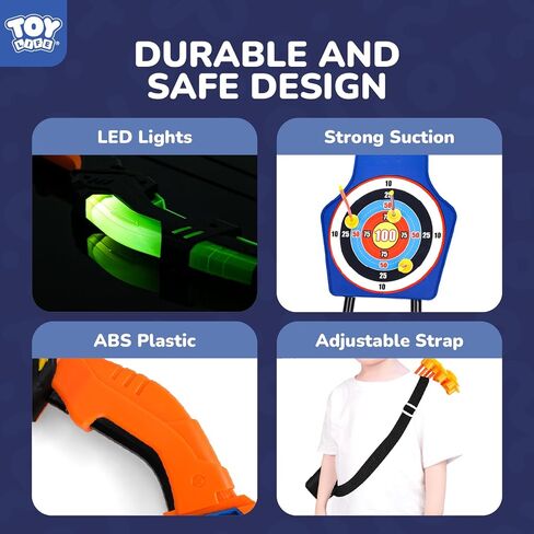لعبة الحياة القوس والسهم للأطفال 4-6 8-12، مجموعة الرماية للأطفال LED، مجموعة القوس والسهم للأطفال، ألعاب خارجية للأطفال، ألعاب للأولاد من 5 إلى 7 سنوات، ألعاب للأولاد من سن 4 إلى 6 سنوات، هدايا عيد ميلاد للأولاد in Saudi Arabia