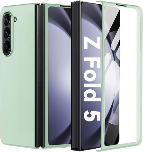for Samsung Galaxy Z Fold 7 Clear Case with Screen Protector and Camera Protection,Slim Lightweight Anti Yellowing Scratch Resistant Protective Bumper Cover for Galaxy Z Fold 7 2025,Clear in Saudi Arabia