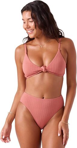 Roxy - Womens Haliewa Hipster Bikini Bottom (Full Coverage), Color Lilac, Size: Medium in Saudi Arabia