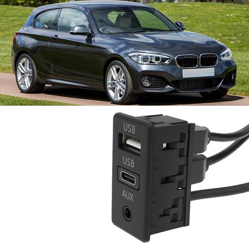محول كابل لوحة AUX وراديو USB من النوع C بطول 1.5 متر للسيارات in Kuwait
