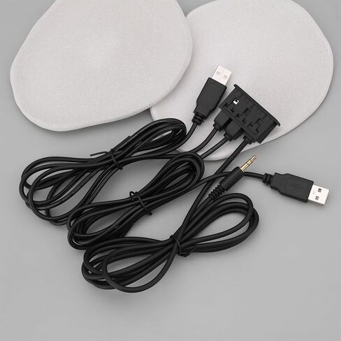 محول كابل لوحة AUX وراديو USB من النوع C بطول 1.5 متر للسيارات in Kuwait