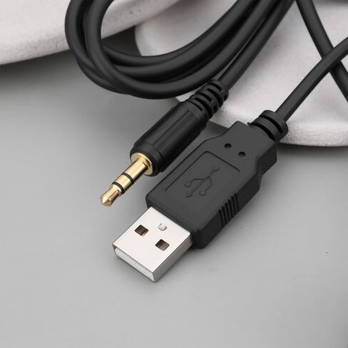 محول كابل لوحة AUX وراديو USB من النوع C بطول 1.5 متر للسيارات in Kuwait