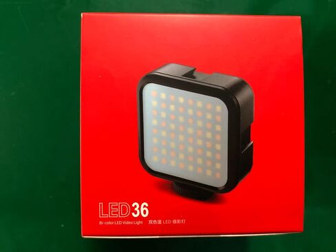 Godox LED36 عكس الضوء فائق السطوع محمول 260LUX CN36 مستمر على الكاميرا لوحة إضاءة LED متوافقة مع كاميرا الفيديو 1 in Saudi Arabia