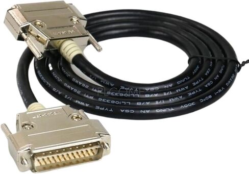 DB25 25-pin Extension Cable, Male to Female, Plastic or Metal Case, 24/26/28AWG(Plastic Case,5m,28 AWG) in Saudi Arabia