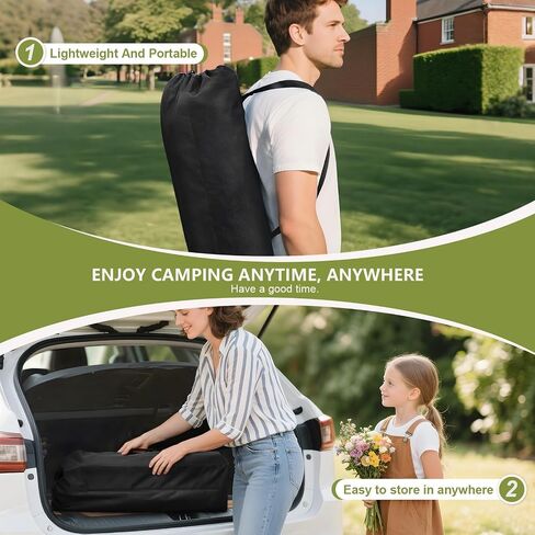 4FT Folding Camping Table,Portable Roll-up Picnic Table with Carry Bag & Mesh Storage,Lightweight Camp Table for Camping,Picnic,Backyard,Party,Patio,BBQ in Saudi Arabia