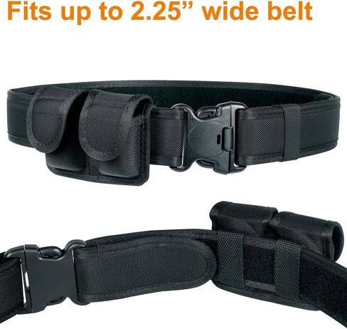 TAFTACFR Double Speed Loader Pouch - Black Nylon - Holds Two Speed Loaders .38 /.357 in Saudi Arabia
