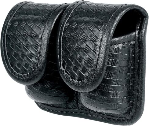 TAFTACFR Double Speed Loader Pouch - Black Nylon - Holds Two Speed Loaders .38 /.357 in Saudi Arabia