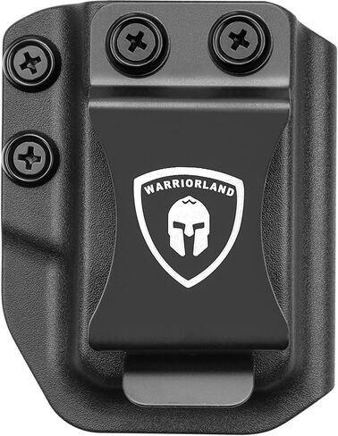 حافظة المجلات العالمية IWB/OWB Mag Carrier مع مشبك فولاذي مقاس 1.75 بوصة مناسب: 9 مم/.40 و.45ACP مكدس مزدوج - مكدس فردي .380 in Kuwait