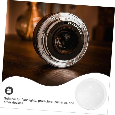 TIDTALEO 5pcs Convex Lens Optical Glass for Led Flashlights Accessory Suitable for Projectors and Cameras Enhanced Illumination and Concentrated Lighting in Saudi Arabia