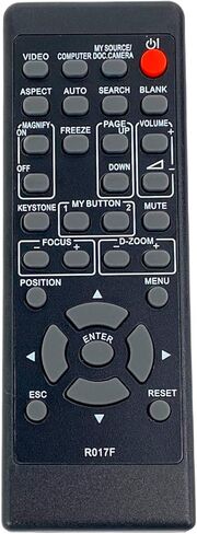 Replacement Projector Remote Control for Hitachi CP-X809 CP-X809J CP-WUX645N CP-SX5500W CP-WX625 CP-X870 ED-X3280 CP-X505 in Saudi Arabia