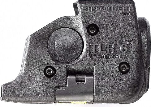 Streamlight 69291 TLR-6 100-Lumen Tactical Weapon Light with Integrated Red Aiming Laser Designed Exclusively and Solely for Select Springfield Armory XD, XDE, and XDM Railed Handguns, Black in Kuwait