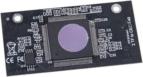 بطاقة محول TF بطاقة TF مزدوجة إلى بطاقة اتصال ZIF مضادة للتداخل مناسبة لأجهزة الكمبيوتر وأجهزة الألعاب in Kuwait