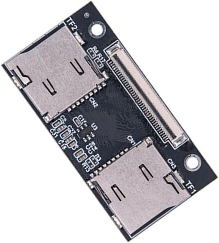 بطاقة محول TF بطاقة TF مزدوجة إلى بطاقة اتصال ZIF مضادة للتداخل مناسبة لأجهزة الكمبيوتر وأجهزة الألعاب in Kuwait