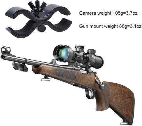 Shotgun Camera,Action Video Camcorder 1080P HD Recording for Shootting/Helmet Cam,Sport Camera for Sports DV Hunting Gun Cam Novatek Video Camera in Saudi Arabia