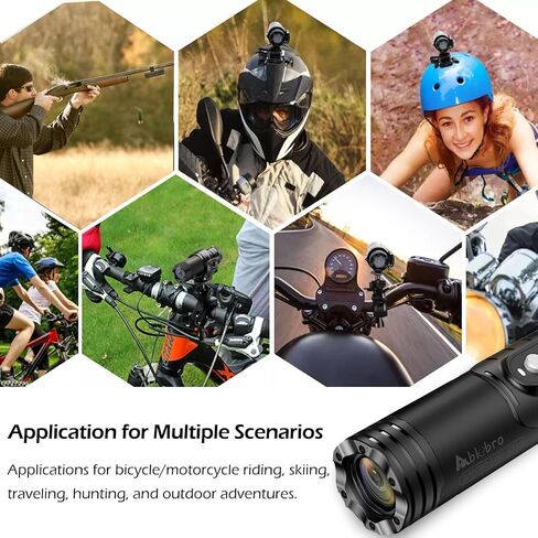 Shotgun Camera,Action Video Camcorder 1080P HD Recording for Shootting/Helmet Cam,Sport Camera for Sports DV Hunting Gun Cam Novatek Video Camera in Saudi Arabia