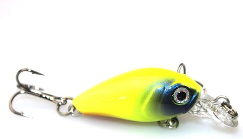 6pcs 6.5cm/4.2g Fat Fish Artificial Lures Hook Fishing Accessories (Random Color) in Saudi Arabia