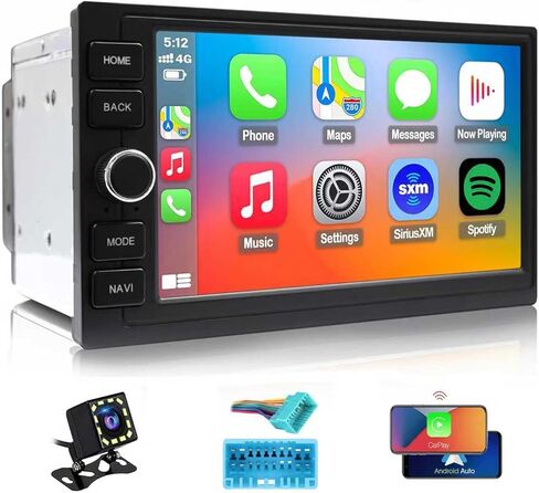راديو QLED لترقية Honda Odyssey 1997-2004، استبدال ستيريو بشاشة تعمل باللمس، Carplay لاسلكي Android Auto، كاميرا مجانية in Kuwait