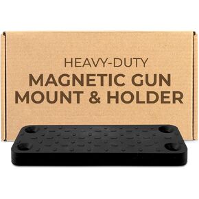 MCG Tactical Flat Gun Magnet, Heavy-Duty Magnetic Gun Mount & Holder, 45 lb Rated Concealed Firearm Mount System, Quick-Release Weapon Storage Solution for Home & Safe Vehicle & Wall Compatible in Saudi Arabia