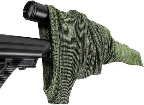 8-Pack/4-Pack بندقية جورب سيليكون معالجة بندقية الجوارب 52 "مكافحة الصدأ التكتيكية في الهواء الطلق اطلاق النار كيس صيد حقيبة التخزين in Kuwait