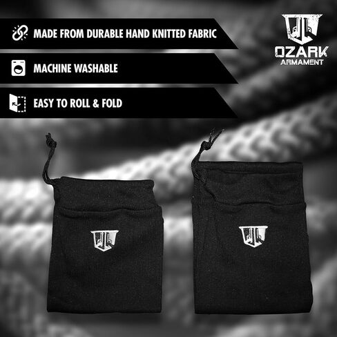 مجموعة جوارب بندقية - جورب بندقية وجورب مسدس متضمن مع كل حزمة جورب بندقية - جوارب بندقية للبنادق والبنادق حتى 48 بوصة - ملحقات مسدس بندقية ومسدس كم مبطن جورب بندقية in Kuwait