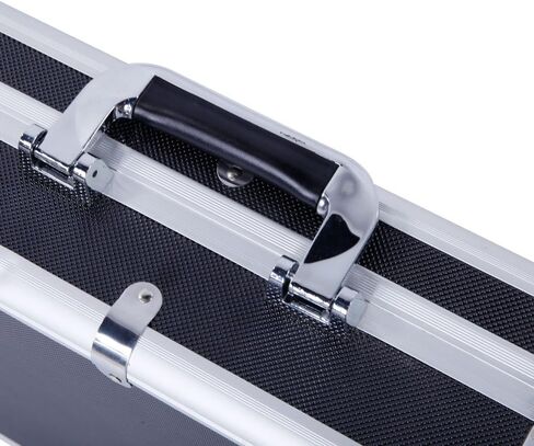 Rifle Gun Hard Case,Aluminum Long Gun Hard Case,Portable Locking Shotgun Storage Box Pistol Handgun Lock Box with Padded Foam and 2 Key Locks in Saudi Arabia