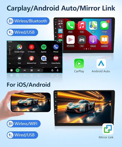 8Core 4G+64G Car Radio for Toyota Prius 2009-2015 Compatible for JBL Navigation, Android Car Stereo 9 Inch Touchscreen Carplay Android Auto GPS WiFi DSP Mirror Link Bluetooth FM Backup Camera in Saudi Arabia