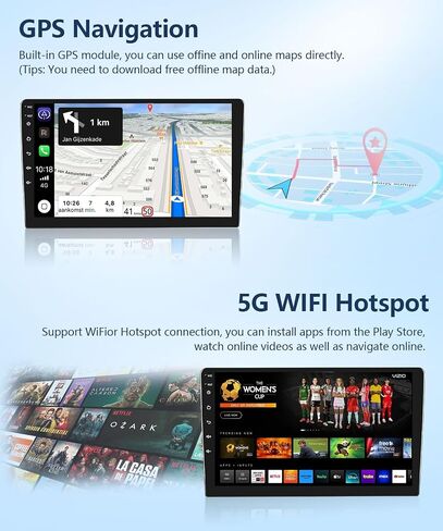 8Core 4G+64G Car Radio for Toyota Prius 2009-2015 Compatible for JBL Navigation, Android Car Stereo 9 Inch Touchscreen Carplay Android Auto GPS WiFi DSP Mirror Link Bluetooth FM Backup Camera in Saudi Arabia