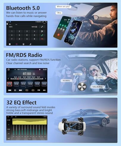 8Core 4G+64G Car Radio for Toyota Prius 2009-2015 Compatible for JBL Navigation, Android Car Stereo 9 Inch Touchscreen Carplay Android Auto GPS WiFi DSP Mirror Link Bluetooth FM Backup Camera in Saudi Arabia