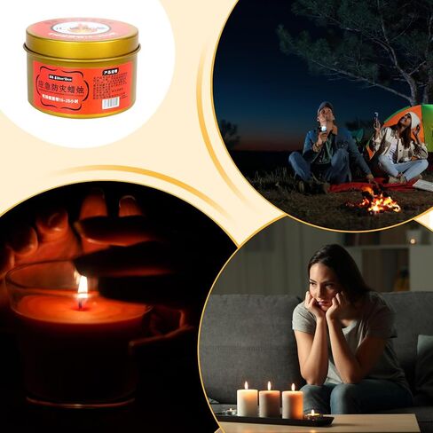 Long Lasting Survival Candles, Candles for Light Cuts - Portable Outdoor Equipment, Lighting For Home, Car And Camping in Saudi Arabia