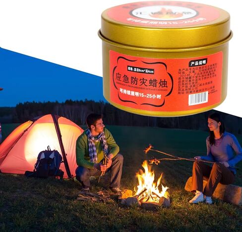 Long Lasting Survival Candles, Candles for Light Cuts - Portable Outdoor Equipment, Lighting For Home, Car And Camping in Saudi Arabia