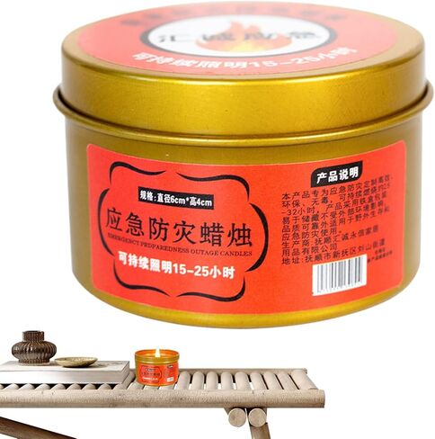 Long Lasting Survival Candles, Candles for Light Cuts - Portable Outdoor Equipment, Lighting For Home, Car And Camping in Saudi Arabia