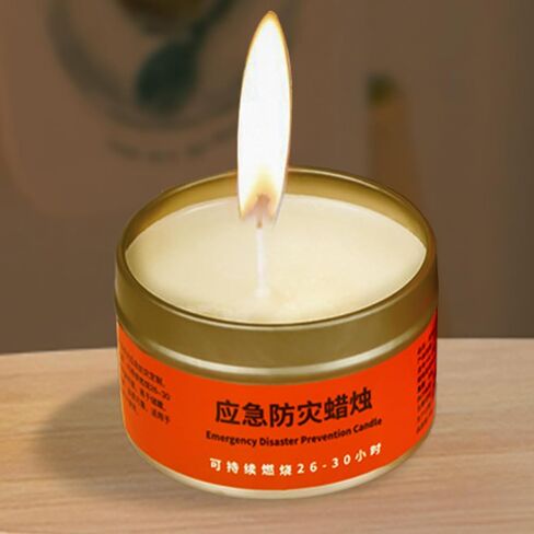 Camping Candles,Set of 5 Long Lasting Unscented Candles | Slow-Burning, Portable Outdoor Gear for Camping Trips Tent Lighting Wilderness Survival in Saudi Arabia