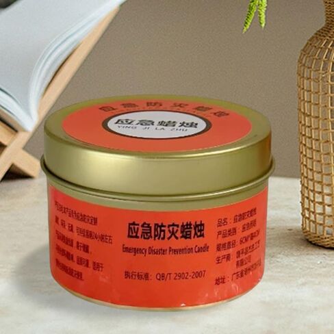 Camping Candles,Set of 5 Long Lasting Unscented Candles | Slow-Burning, Portable Outdoor Gear for Camping Trips Tent Lighting Wilderness Survival in Saudi Arabia