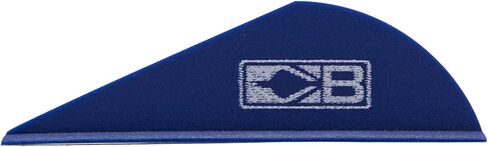 Bohning Blazer® Vane, 2" Hunting, 3D, Vane, Blue, 50pk in Saudi Arabia