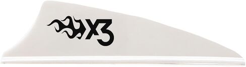 Bohning X3 Vane, 1.75", White, 36pk in Saudi Arabia