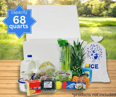 Styrofoam Ice Chest, Insulated Cooler, 68 qt in Saudi Arabia