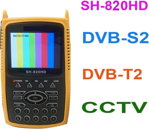 جهاز قياس الأقمار الصناعية الرقمي DVB-S2 DVB-T/T2 CCTV Combo H.265 AHD (مع CCTV) in Saudi Arabia