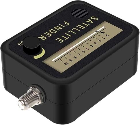 Satellite Finder Alignment Signal Meter Receiver for Satellite TV LNB Digital Signal Amplifier SAT Finder (Only Device) in Saudi Arabia