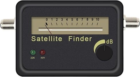 Satellite Finder Alignment Signal Meter Receptor For SATV Dish LNB Direc Digital Signal Amplifier Sat Finder Locator(Only device) in Saudi Arabia