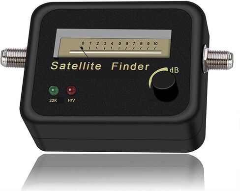 Satellite Finder Alignment Signal Meter Receptor For SATV Dish LNB Direc Digital Signal Amplifier Sat Finder Locator(Only device) in Saudi Arabia