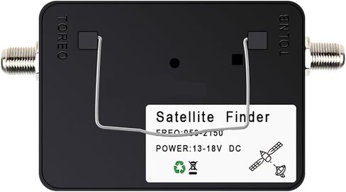 Satellite Finder Alignment Signal Meter Receptor For SATV Dish LNB Direc Digital Signal Amplifier Sat Finder Locator(Only device) in Saudi Arabia