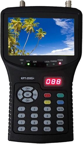 Satellite Viewfinder Hd Test Cctv Camera LCD Backlight Button 4.3 Inch DVB-S/S2 Signal Test in Saudi Arabia